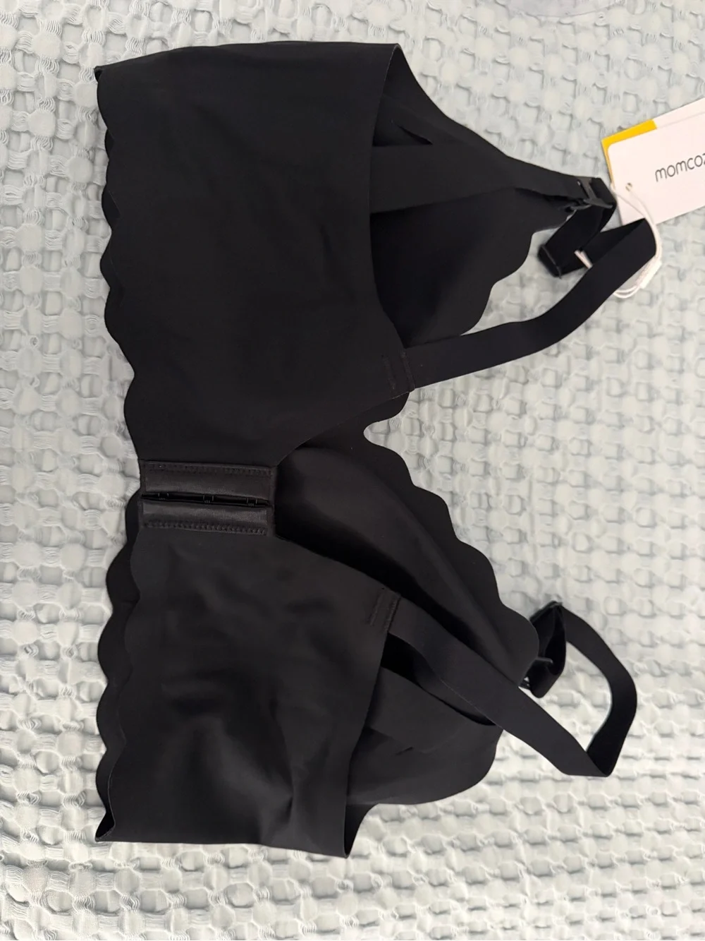 Seamless Maternity/Nursing Bra in Black